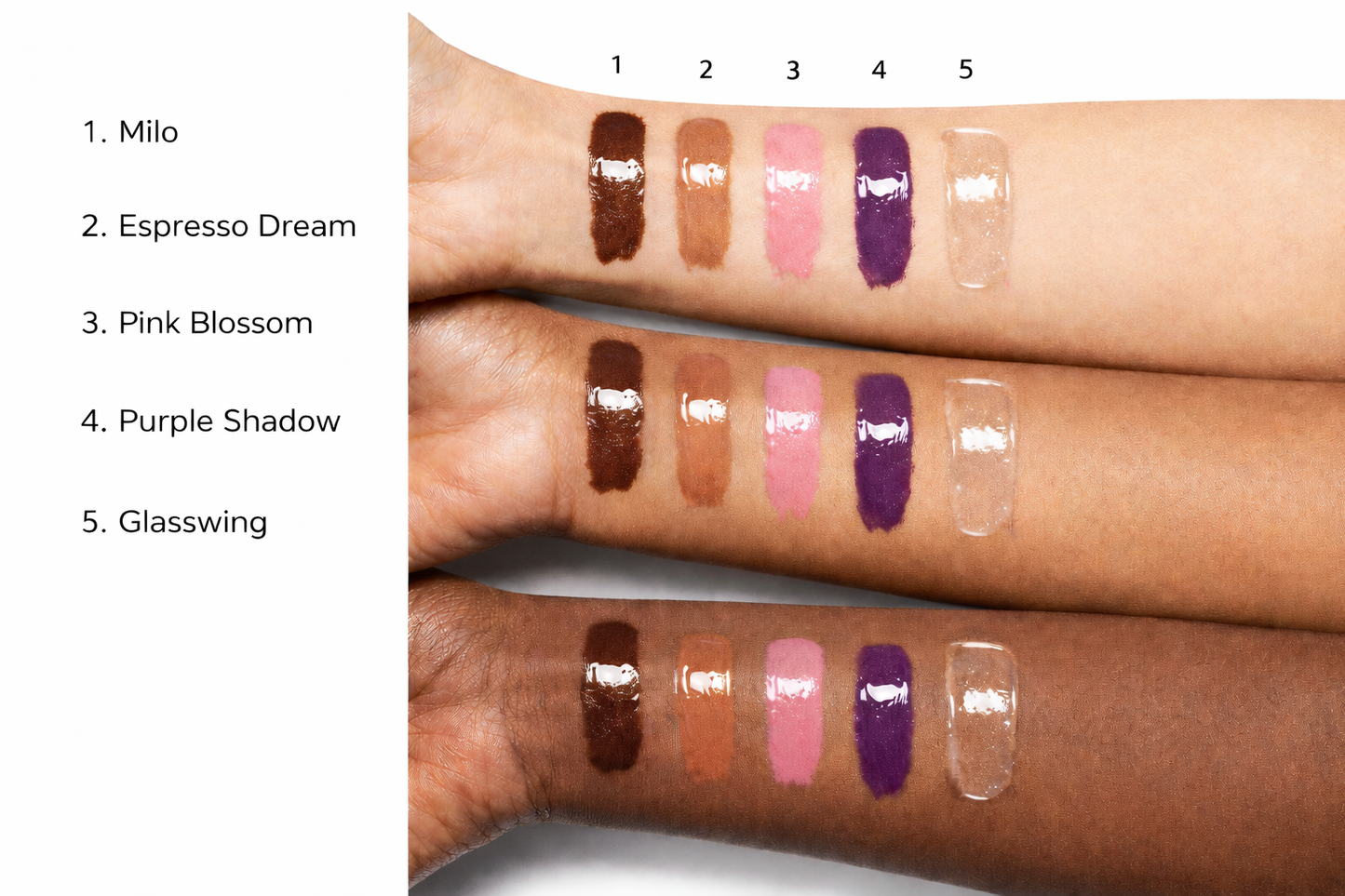 Knuckle Gloss Lipcrylic Veil - A lip gloss designed to wear like  jewellery.