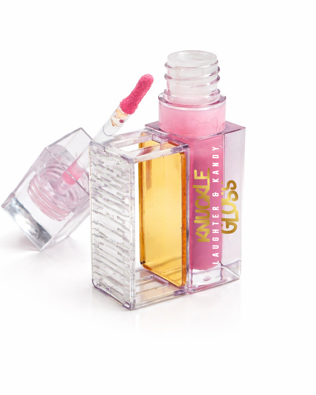 Knuckle Gloss Lipcrylic Veil - A lip gloss designed to wear like  jewellery.